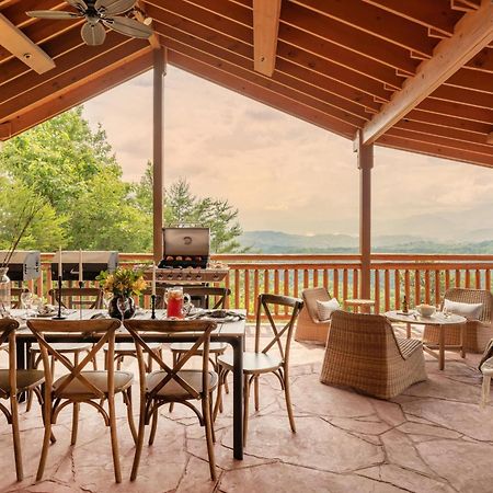 Sugarland By Avantstay Sleeps 28 Home Theatre Two Hot Tubs Indoor Pool Incredible Views Pigeon Forge Ngoại thất bức ảnh