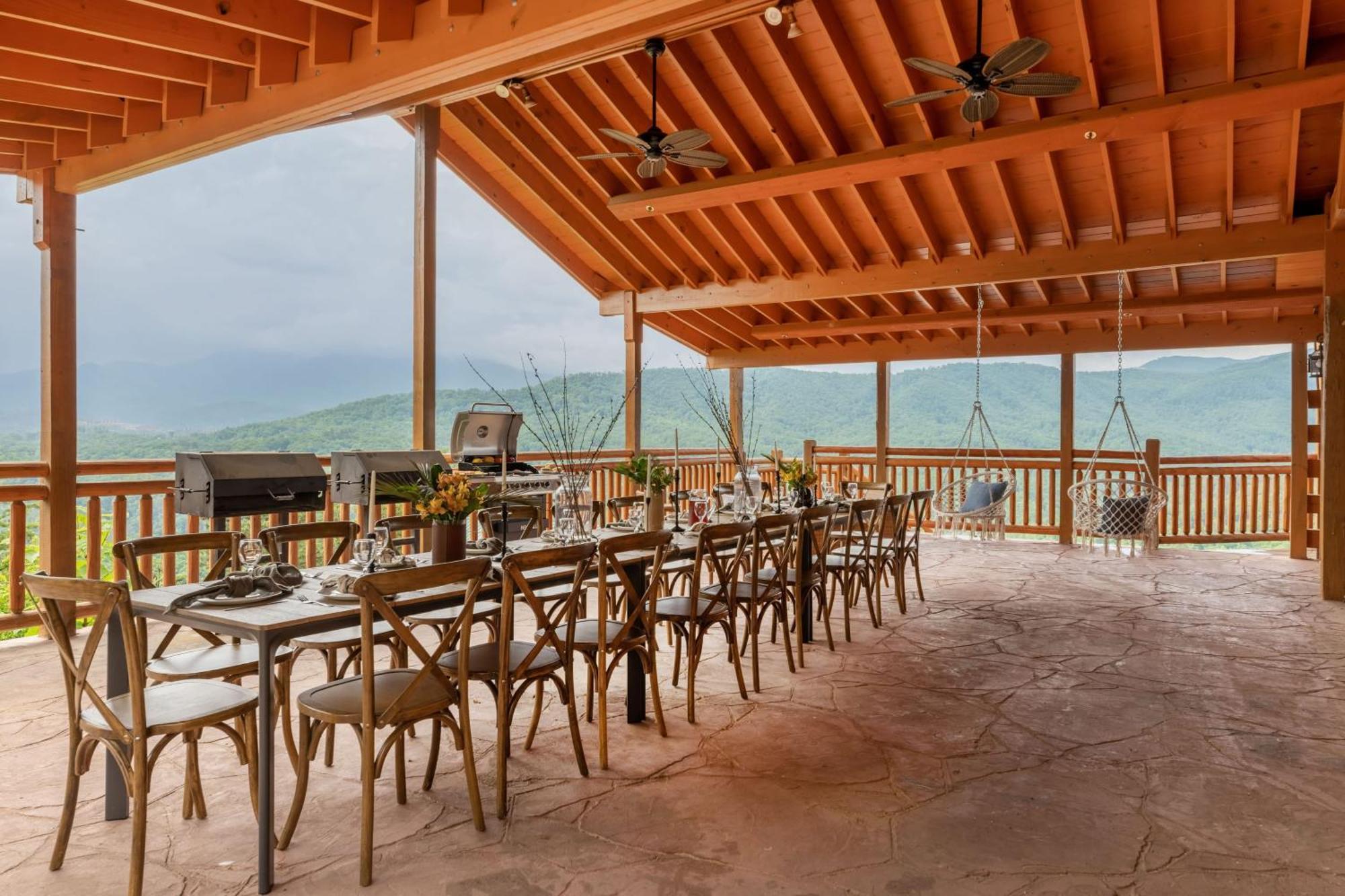 Sugarland By Avantstay Sleeps 28 Home Theatre Two Hot Tubs Indoor Pool Incredible Views Pigeon Forge Ngoại thất bức ảnh
